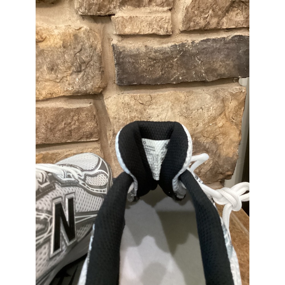 New Balance 740 Size Mens 8.5 Womens 10 White Grey Silver Mesh Running Shoes New - Picture 6 of 8